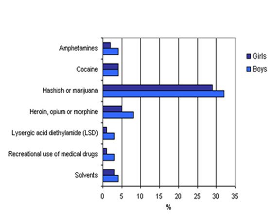 The Bar Chart Shows