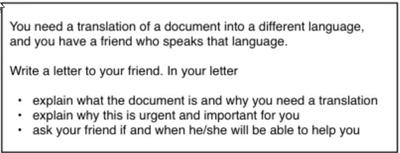 title= informal letter essay to friend